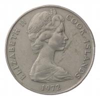 [M30497] Wyspy Cooka 50 centów 1972