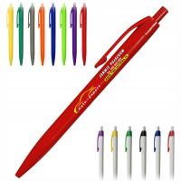 Długopisy firmowe z kolorowym nadrukiem logo x 100