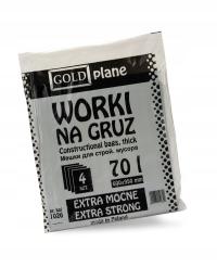 WORKI NA ŚMIECI GRUZ 70L 4 SZTUKI