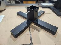 STOJAK POD CHOINKĘ LOFT CZARNY METALOWY STOJAK CHOINKOWY STOJAK NA CHOINKĘ