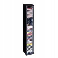 Подставка для компакт-дисков с музыкальным контейнером 60 CD черный