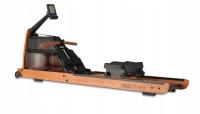 Водный гребной тренажер Mobifitness Pro Max деревянный 120 кг