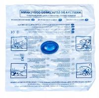 МАСКА ДЛЯ ИСКУССТВЕННОГО ДЫХАНИЯ 1 ШТ.