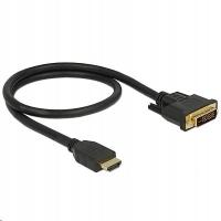 Kabel HDMI - DVIK-D Delock 85652 1m czarny