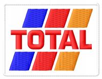 Naszywka dla fanów Total vintage haftowana z termofolią