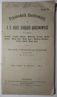 Przewodnik ilustrowany po c.k. austr. kolejach, Smólski 1892 TATRY, KRYNICA