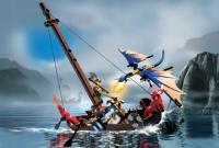 Lego Castle Vikings 7016 Лодка Викингов