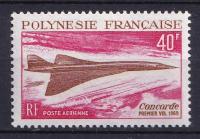 POLINEZJA FRANCUSKA* Mi 92 Lotniczy, Concorde, (**70€)