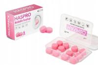 Haspro Mold, литые затычки для ушей, 12 шт. (розовый цвет)