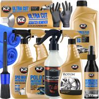 K2 Zestaw Detailingowy Kosmetyków Samochodowych do czyszczenia mycia AUTA