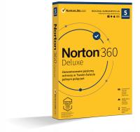 Symantec NORTONLIFELOCK 360 DELUXE 5 VPN 50GB 5 st. / 12 miesięcy BOX