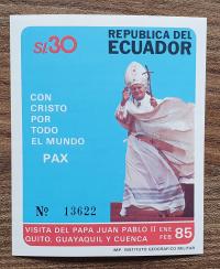 Jan Paweł II - Ekwador