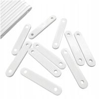 OBCIĄŻNIK OŁOWIANY DO FIRAN ZASŁON KOMPLET CIĘŻARKÓW 40g MOCNE ZESTAW 10szt