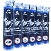 6X AAB Contact Cleaner PRO750ML спрей очищает контакты