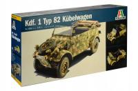 Italeri 7405 военный автомобиль Kdf.1 Тип 82 Kubelwagen 1/9 масштабная модель