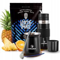 Zestaw Yerba Mate Verde Mate Más IQ Yerbomos X i TermoMatePRO 500g 0,5kg