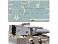 1/35 German Tiger I mid/late production - naklejki Zimmerit Tamiya 12647