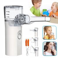 INHALATOR ULTRADŹWIĘKOWY PRZENOŚNY NEBULIZATOR Z MASKĄ DLA DOROSŁYCH DZIECI