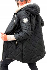 Осенняя стеганая женская куртка_