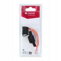 Uchwyt bezpiecznika 30A x 1 biegun, płaskiego (1) Kramp Blister