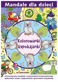 Mandale dla dzieci Kolorowanki uspokajanki