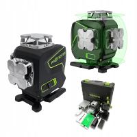 POZIOMNICA LASEROWA POZIOMICA 4D 16 LINII KRZYŻOWA 360 LASER ZESTAW