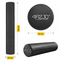 BARDZO DŁUGI I GŁADKI WAŁEK ROLLER 90cm DO MASAŻU DO REHABILITACJI SOLIDNY