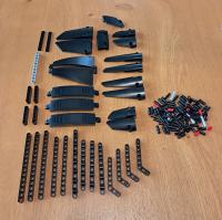 Lego pin Oś belki Panel mix Lego Technic ZESTAW 4 Duży 541S4