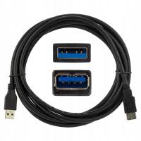 Przedłużacz USB 3.0 Neku 42.0056 czarny 3 m