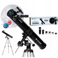 Астрономический телескоп OPTICON Zodiac RIFLESCOPE 900 мм ZOOM 450X Pro аксессуары