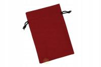 Woreczek materiałowy 20x25 cm (duży) - ciemnoczerwony