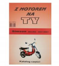 Каталог запчастей схемы книга SIMSON скутер SR50