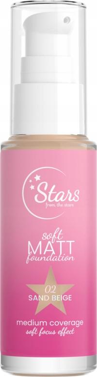 STARS FROM THE STARS SOFT MATT PODKŁAD MATUJĄCY 02 SAND BEIGE 30 ML