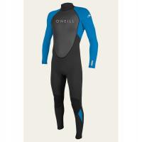 Pianka Męska ONeill REACTOR II 3/2MM Back Zip Full Black/BLUE roz 3XL