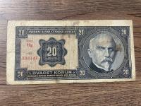 Czechosłowacja - 20 koron - 1926
