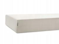 Prześcieradło bawełniane beżowe - 80x160 cm - z gumką - MUMLA