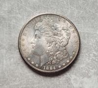 11) USA srebro - 1 Dollar - 1884 r. Morgan