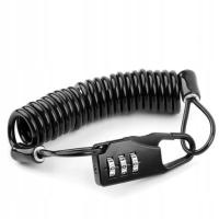 Zamek szyfrowy z przenośnym zabezpieczeniem kablowym