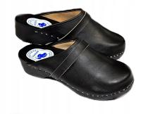 Сабо Сабо шлепанцы из натуральной кожи! (Мужской) C. гладкий