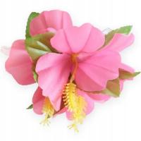 гавайская шпилька Aloha garden цветы розовые цветы
