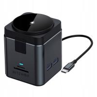 Blitzwolf BW-TH17 Stacja dokująca 9w1 USB 3.0 Ładowarka bezprzewodowa 15W