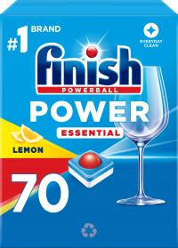 Finish Power Essential таблетки для посудомоечной машины 70 шт Лимон Лимон