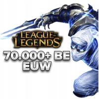 League Of Legends 70k BE УЧЕТНУЮ запись LOL EUW UNRANKED