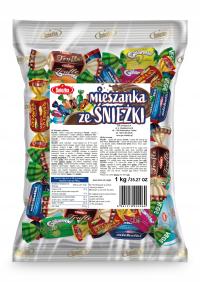 Mieszanka cukierków w czekoladzie MiX Śnieżka 1 kg