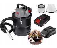 АККУМУЛЯТОРНЫЙ ПЫЛЕСОС ДЛЯ ЗОЛЫ КАМИНА ПЕЧИ ГРИЛЯ GRAPHITE СЕПАРАТОР