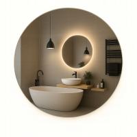 LUSTRO OKRĄGŁE 70 cm PODŚWIETLANE LED COB łazienkowe uniwersalne IP67