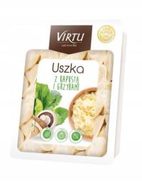 Virtu Uszka z kapustą i grzybami 400g