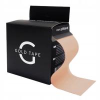 TEJPY KINESIOTAPING ЛЕНТА ЛОМТИКИ ЗОЛОТАЯ ЛЕНТА БЕЖЕВЫЙ 5CMX5M