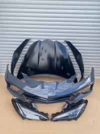 Капот крыло лампа бампер передний полный CHEVROLET CORVETTE C8