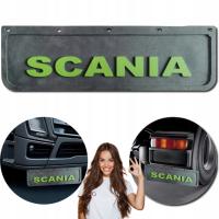 Брызговик фартук SCANIA тисненый черный-зеленый